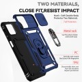 For Motorola Moto G32 Sliding Camshield Holder Phone Case(Blue)