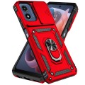 For Motorola Moto G Play 5G 2024 Sliding Camshield Holder Phone Case(Red)