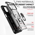 For Motorola Moto G22 5G / Moto G Play 2024 Sliding Camshield Holder Phone Case(Silver)