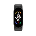 For Xiaomi Mi Band 7 / 6 / 5 Integrated TPU Watch Band(Black)
