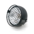 Motorcycle Reticular Retro Lamp LED Headlight Modification Accessories for Halley / Honda CG125 / Su