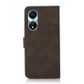 For Honor X5 Plus KHAZNEH Matte Texture Leather Phone Case(Brown)