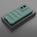 For Honor 90 GT 5G Magic Shield TPU + Flannel Phone Case(Dark Green)