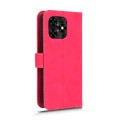 For UMIDIGI G5 Skin Feel Magnetic Flip Leather Phone Case(Rose Red)