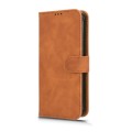 For UMIDIGI G5 Skin Feel Magnetic Flip Leather Phone Case(Brown)
