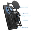 For OnePlus 12R 5G / Ace 3 5G Sliding Camera Cover Design TPU Hybrid PC Phone Case(Black)