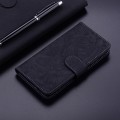 For Realme 12 Pro+ Global Tiger Embossing Pattern Flip Leather Phone Case(Black)