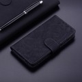 For Realme 12 5G Tiger Embossing Pattern Flip Leather Phone Case(Black)