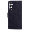 For Samsung Galaxy A05s Tiger Embossing Pattern Flip Leather Phone Case(Black)