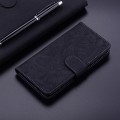 For OPPO Reno11 F Global Tiger Embossing Pattern Flip Leather Phone Case(Black)