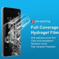 For Honor Magic6 Pro 5G/Magic6 Ultimate 5G 2pcs imak Curved Full Screen Hydrogel Film Protector