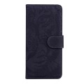 For Tecno Spark 20 Pro Tiger Embossing Pattern Flip Leather Phone Case(Black)