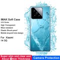 For Xiaomi 14 5G imak UX-5 Series Transparent Shockproof TPU Protective Case(Transparent)