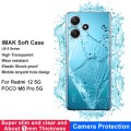 For Xiaomi Redmi 12 5G Global imak UX-5 Series Transparent Shockproof TPU Protective Case(Transparen
