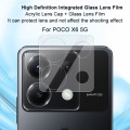 For Xiaomi Poco X6 5G imak High Definition Integrated Glass Lens Film