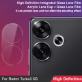 For Xiaomi Redmi Turbo 3 5G imak High Definition Integrated Glass Lens Film