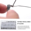 1000pcs Box Watch Glasses Repair Screw Set