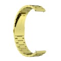For Huawei Watch 4 / 4 Pro Three Bead Stainless Steel Watch Band(Gold)