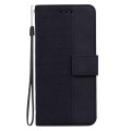 For Xiaomi 13T / 13T Pro / Redmi K60 Ultra Geometric Embossed Leather Phone Case(Black)