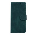 For Tecno Pova 5 Pro Skin Feel Pure Color Flip Leather Phone Case(Green)