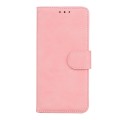 For Tecno Spark 20 Pro Skin Feel Pure Color Flip Leather Phone Case(Pink)