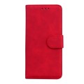 For Samsung Galaxy A05s Skin Feel Pure Color Flip Leather Phone Case(Red)