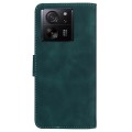 For Xiaomi 13T / 13T Pro / Redmi K60 Ultra Skin Feel Pure Color Flip Leather Phone Case(Green)