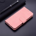 For Xiaomi Redmi A3 Skin Feel Pure Color Flip Leather Phone Case(Pink)