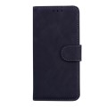 For Xiaomi Redmi A3 Skin Feel Pure Color Flip Leather Phone Case(Black)