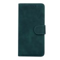 For OPPO Reno11 Pro 5G Global Skin Feel Pure Color Flip Leather Phone Case(Green)