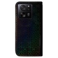 For Xiaomi 13T / 13T Pro / Redmi K60 Ultra Colorful Magnetic Buckle Leather Phone Case(Black)