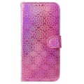 For Xiaomi Redmi Note 13 5G Colorful Magnetic Buckle Leather Phone Case(Pink)