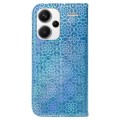 For Xiaomi Redmi Note 13 Pro+ 5G Colorful Magnetic Buckle Leather Phone Case(Blue)