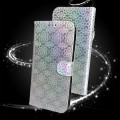 For Xiaomi Redmi Note 13 4G Global Colorful Magnetic Buckle Leather Phone Case(Silver)