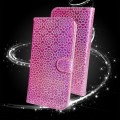 For OPPO A59 5G / A2M Colorful Magnetic Buckle Leather Phone Case(Pink)