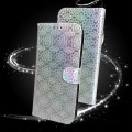 For OPPO Reno11 Pro 5G Global Colorful Magnetic Buckle Leather Phone Case(Silver)