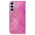 For Samsung Galaxy A15 Colorful Magnetic Buckle Leather Phone Case(Pink)