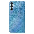 For Samsung Galaxy A15 Colorful Magnetic Buckle Leather Phone Case(Blue)