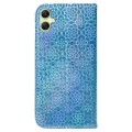 For Samsung Galaxy A05 Colorful Magnetic Buckle Leather Phone Case(Blue)