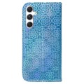 For Samsung Galaxy S24+ 5G Colorful Magnetic Buckle Leather Phone Case(Blue)