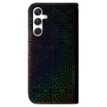 For Samsung Galaxy S24 5G Colorful Magnetic Buckle Leather Phone Case(Black)