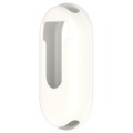 For Xiaomi Mi Band 8 Pure Color Silicone Watch Protective Case(Official White)