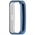 For Huawei Band 8 Full Coverage TPU Electroplating Watch Protective Case(Blue)