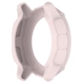 For Garmin Instinct 2X Armor Hollow Watch Protective Case(Light Pink)