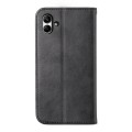 For Samsung Galaxy A05 Cubic Grid Calf Texture Magnetic Leather Phone Case(Black)