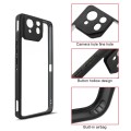 For Asus ROG Phone 8 / 8 Pro Frosted TPU + Transparent PC Phone Case(Black)
