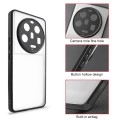For Xiaomi 13 Ultra Frosted TPU + Transparent PC Phone Case(Black)