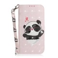 For Xiaomi 13T / 13T Pro / Redmi K60 Ultra 3D Colored Horizontal Flip Leather Phone Case(Heart Panda