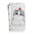 For Xiaomi 13T / 13T Pro / Redmi K60 Ultra 3D Colored Horizontal Flip Leather Phone Case(Cute Cat)