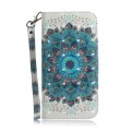 For Xiaomi Redmi Note 13 5G 3D Colored Horizontal Flip Leather Phone Case(Peacock Wreath)